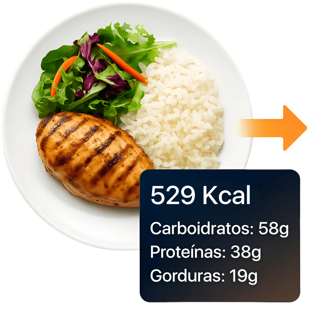 Análise de calorias por foto