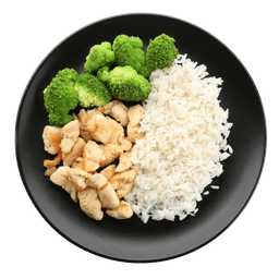 Foto de refeição para análise